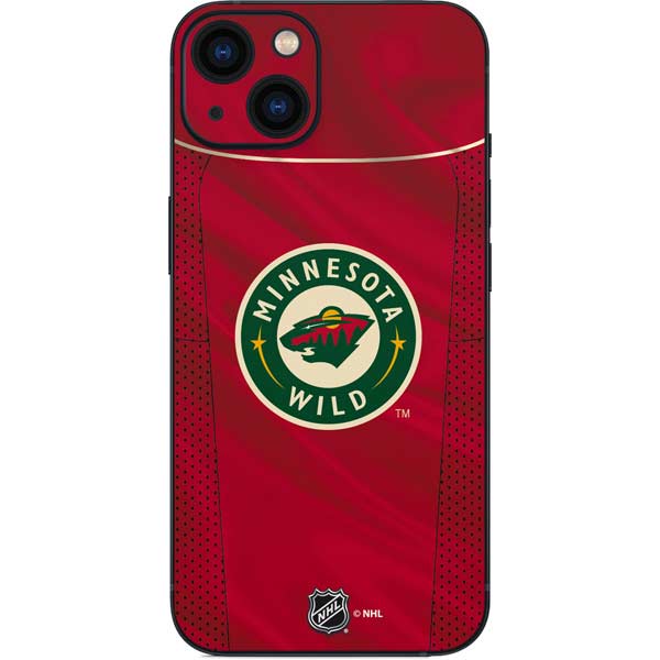 NHL Minnesota Wild Home Jersey iPhone 15 Skin
