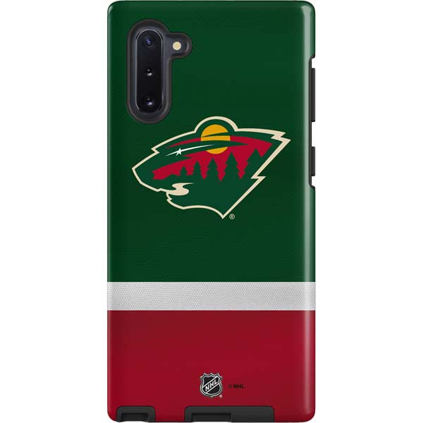 NHL Minnesota Wild Jersey Galaxy Cases