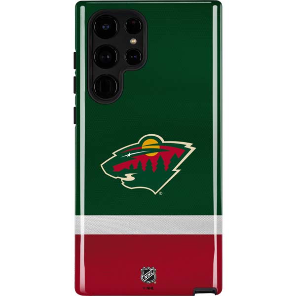 NHL Minnesota Wild Jersey Galaxy Cases