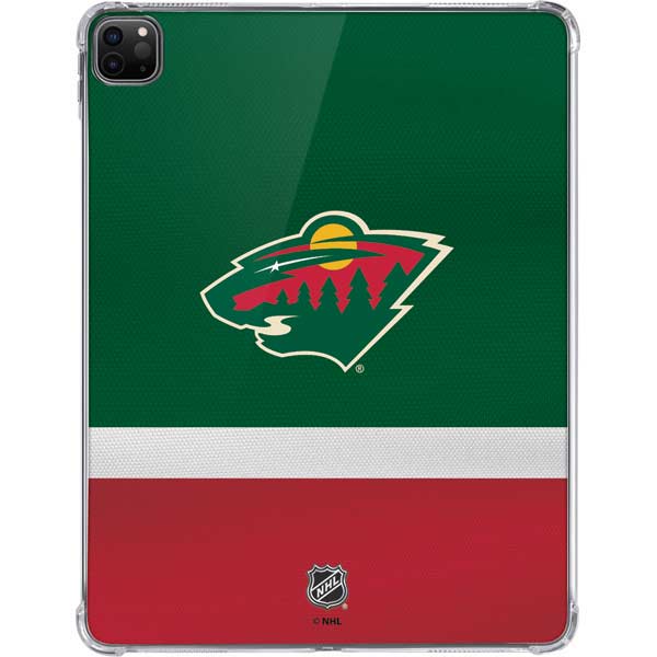 NHL Minnesota Wild Jersey iPad Pro 11in (2024) Clear Case