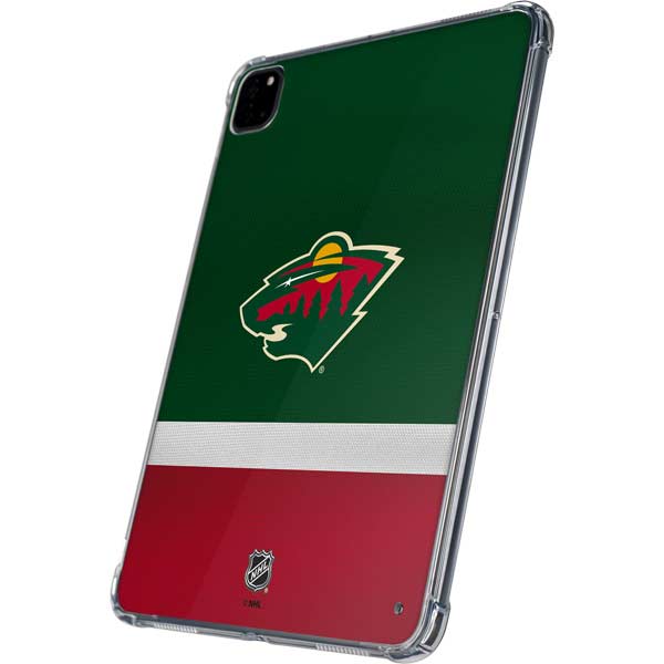 NHL Minnesota Wild Jersey iPad Pro 11in (2024) Clear Case