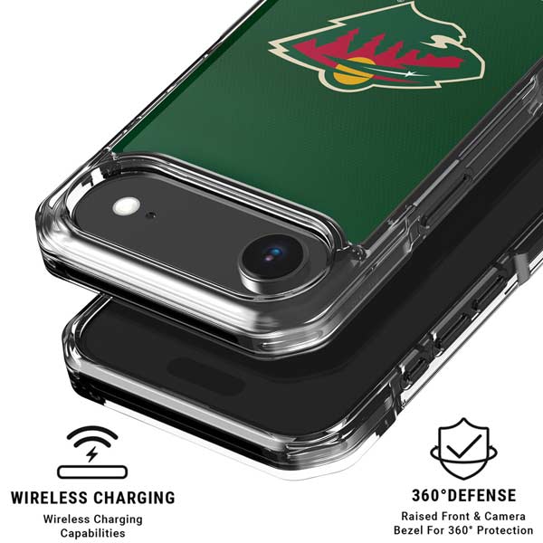 NHL Minnesota Wild Jersey iPhone 17 Air Clear Case