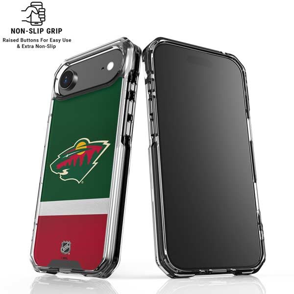 NHL Minnesota Wild Jersey iPhone 17 Air Clear Case
