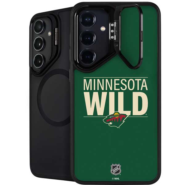 NHL Minnesota Wild Lineup Galaxy S26 Kickstand Case