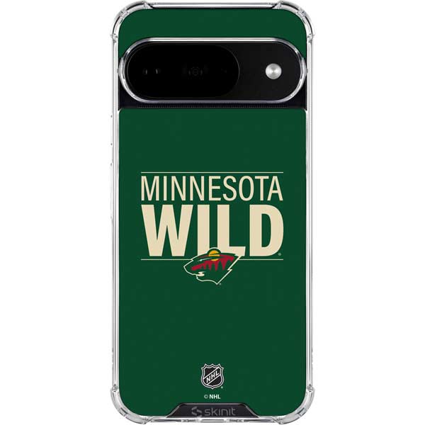 NHL Minnesota Wild Lineup Google Pixel 10 Clear Case