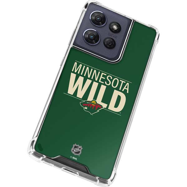 NHL Minnesota Wild Lineup Moto G Power 5G (2025) Clear Case