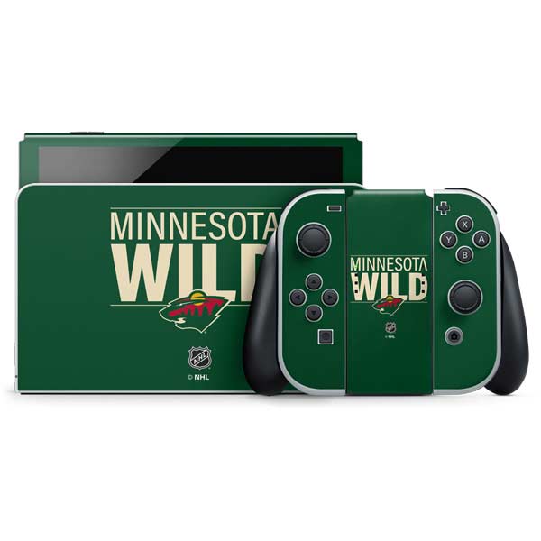 NHL Minnesota Wild Lineup Nintendo Skins