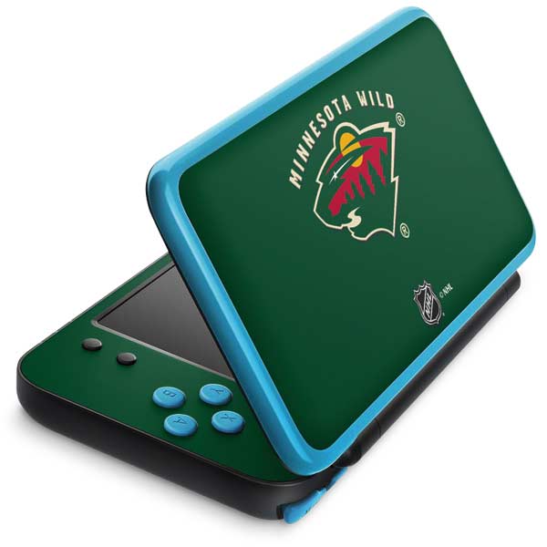 NHL Minnesota Wild Solid Background Nintendo Skins