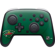 NHL Minnesota Wild Solid Background Nintendo Switch 2 (2025) Pro Controller Skin