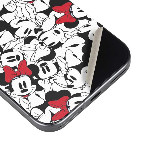 Disney Minnie Mouse Red Color Pop Face Pattern Google Pixel 10 Pro XL Skin