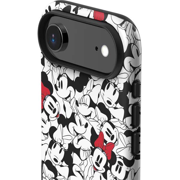Disney Minnie Mouse Red Color Pop Face Pattern iPhone 17 Air Impact Case