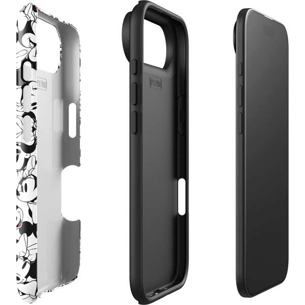 Disney Minnie Mouse Red Color Pop Face Pattern iPhone 17 Air Impact Case