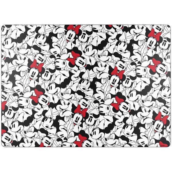 Disney Minnie Mouse Red Color Pop Face Pattern Surface Laptop 7 15in Skin