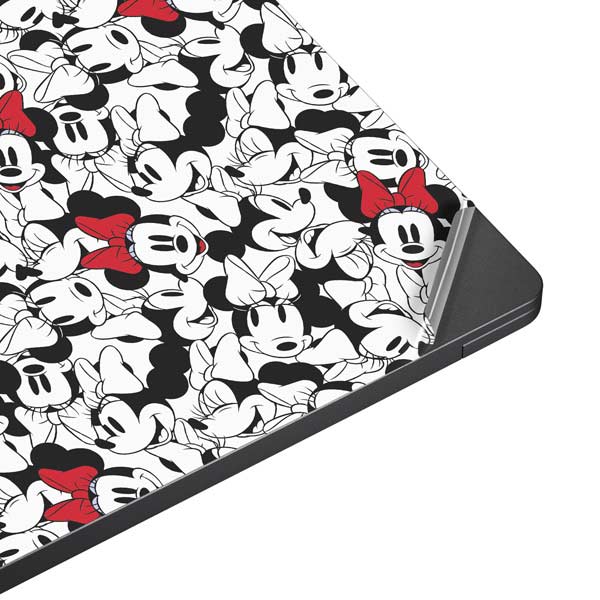 Disney Minnie Mouse Red Color Pop Face Pattern Surface Laptop 7 15in Skin