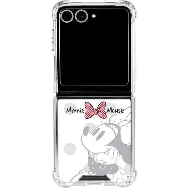 Disney Minnie Mouse Daydream Galaxy Z Flip7 Clear Case