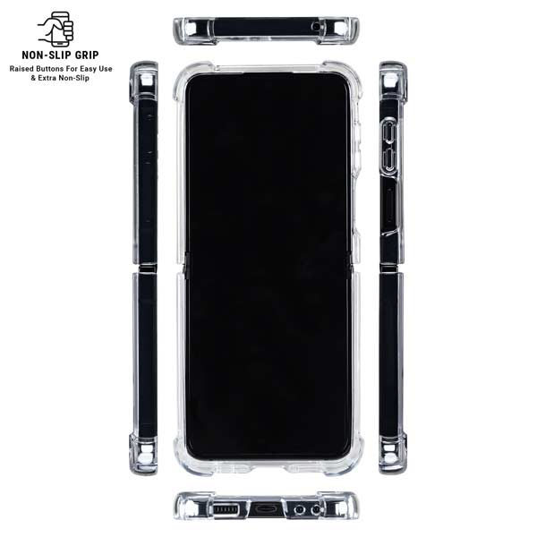 Disney Minnie Mouse Daydream Galaxy Z Flip7 Clear Case
