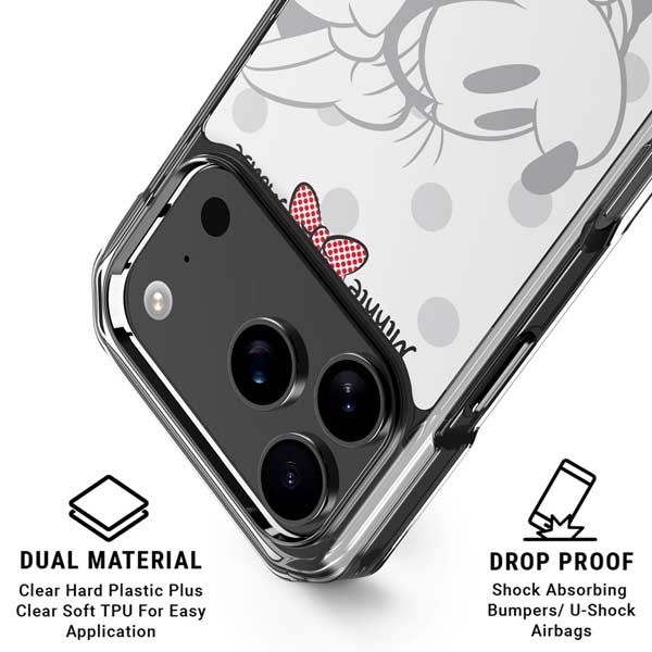 Disney Minnie Mouse Daydream iPhone 17 Pro Clear Case