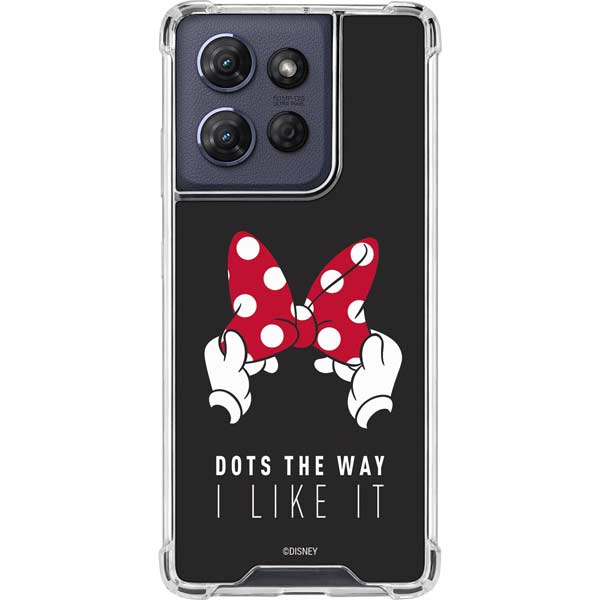 Disney Minnie Mouse Dots The Way Moto G Power 5G (2025) Clear Case