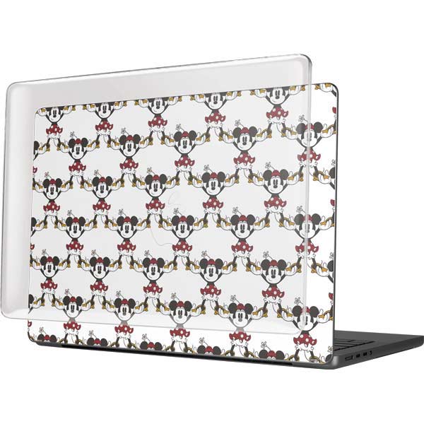 Disney Minnie Mouse Pattern Formation MacBook Pro 14in (2021-24) Case plus Skin