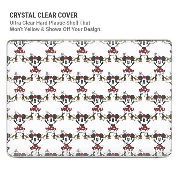 Disney Minnie Mouse Pattern Formation MacBook Pro 14in (2021-24) Case plus Skin