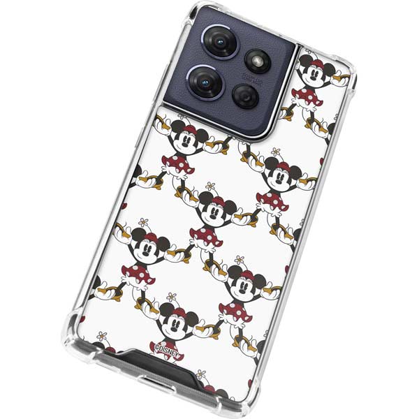 Disney Minnie Mouse Pattern Formation Moto G 5G (2025) Clear Case