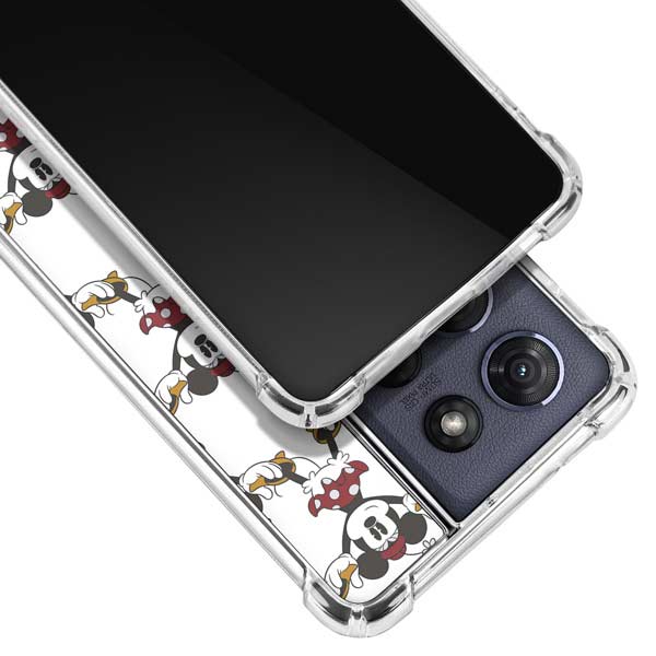 Disney Minnie Mouse Pattern Formation Moto G 5G (2025) Clear Case
