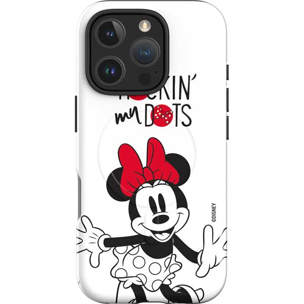 Disney Minnie Mouse Rockin My Dots iPhone 16 Pro Magsafe Impact Case