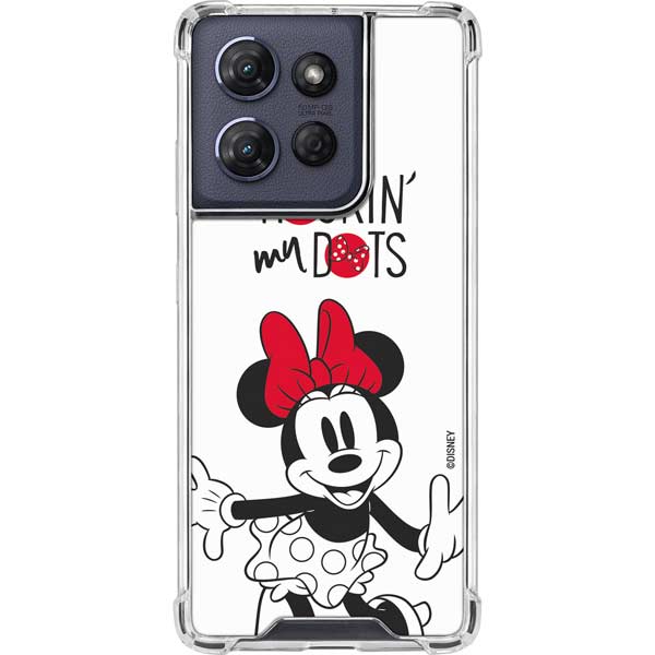 Disney Minnie Mouse Rockin My Dots Moto G 5G (2025) Clear Case