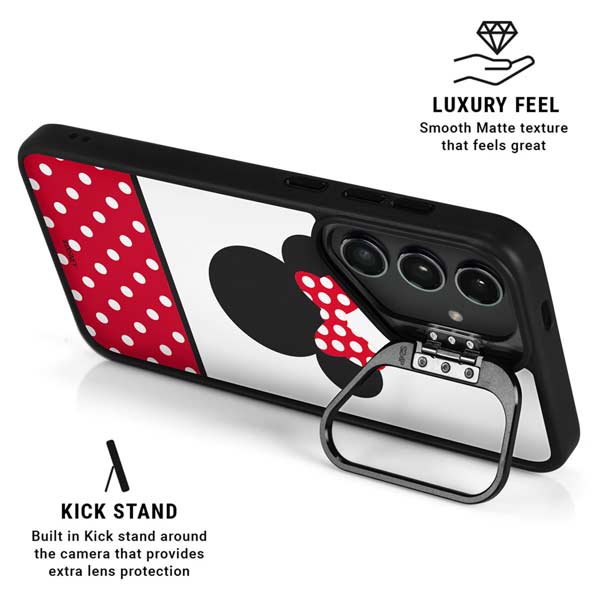 Disney Minnie Mouse Symbol Galaxy S26 Ultra Kickstand Case