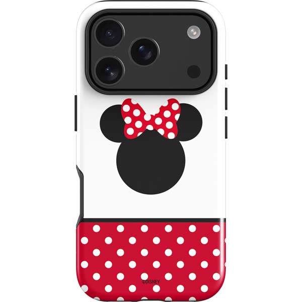 Disney Minnie Mouse Symbol iPhone 17 Pro Max Impact Case Disney Minnie Mouse Symbol iPhone 17 Pro Max Impact Case