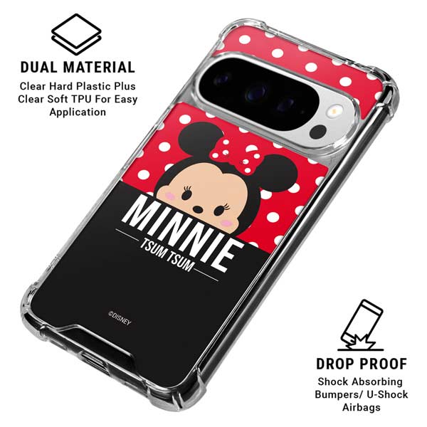 Disney Tsum Tsum Minnie Mouse Google Pixel 10 Pro Clear Case