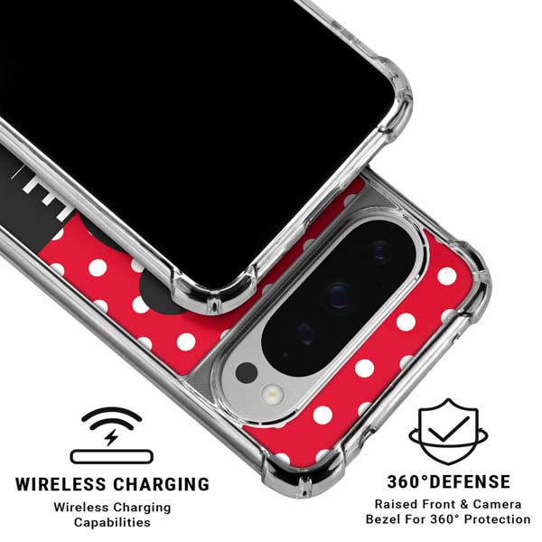 Disney Tsum Tsum Minnie Mouse Google Pixel 10 Pro Clear Case