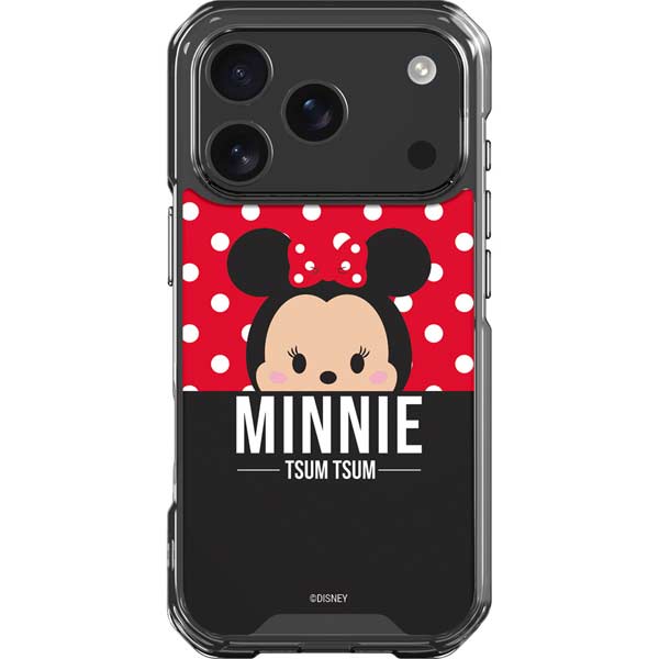 Disney Tsum Tsum Minnie Mouse iPhone 17 Pro Clear Case