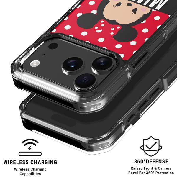 Disney Tsum Tsum Minnie Mouse iPhone 17 Pro Clear Case