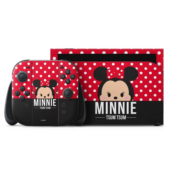 Disney Tsum Tsum Minnie Mouse Nintendo Switch 2 (2025) with Joy-Con Skin