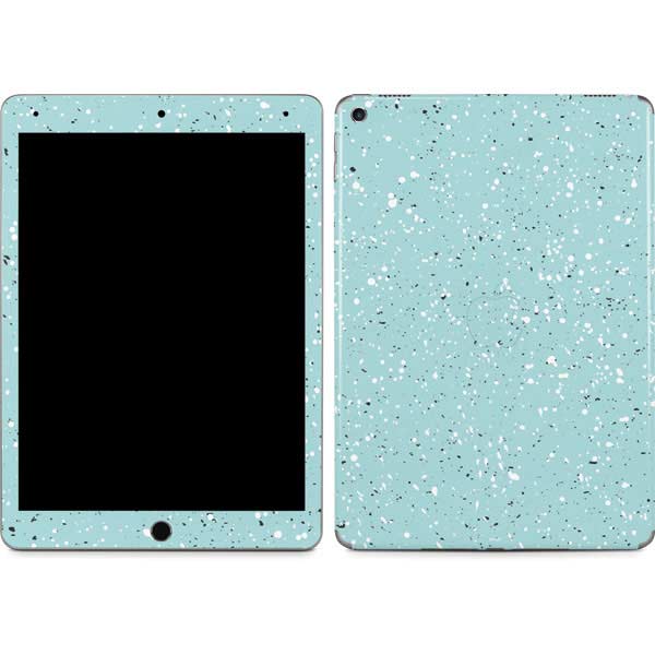 Mint Speckled iPad Skins