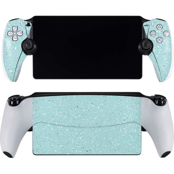 Mint Speckled PlayStation PS5 Skins