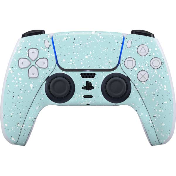 Mint Speckled PlayStation PS5 Skins