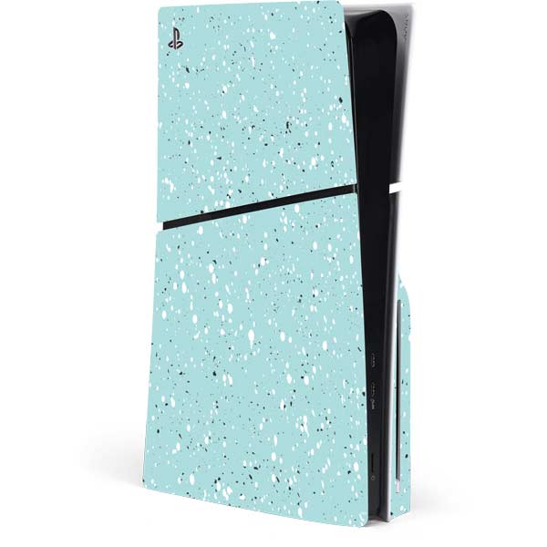 Mint Speckled PlayStation PS5 Skins