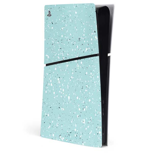 Mint Speckled PlayStation PS5 Skins