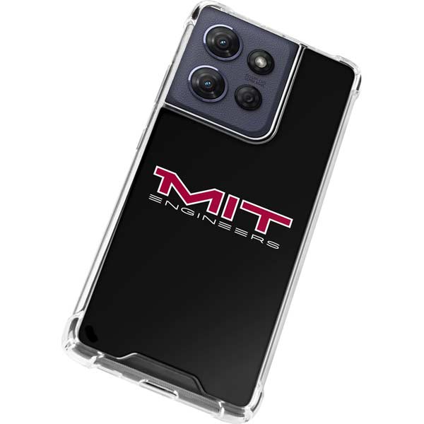 Massachusetts Institute of Technology MIT Engineers Black Moto G 5G (2025) Clear Case