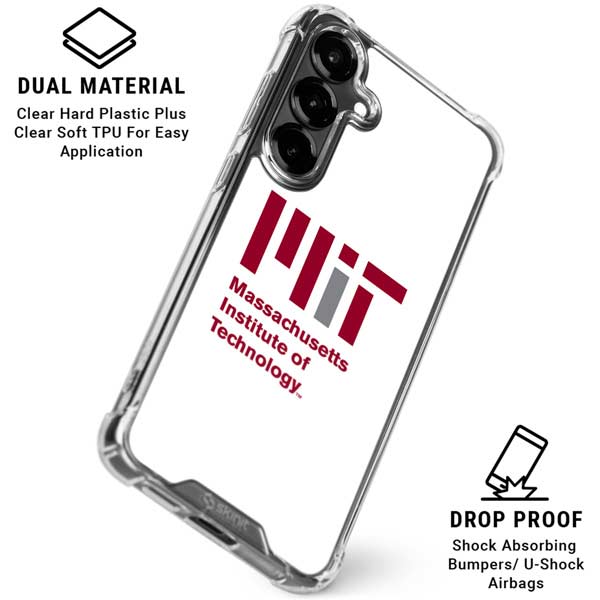 Massachusetts Institute of Technology MIT Logo Galaxy S26 Clear Case
