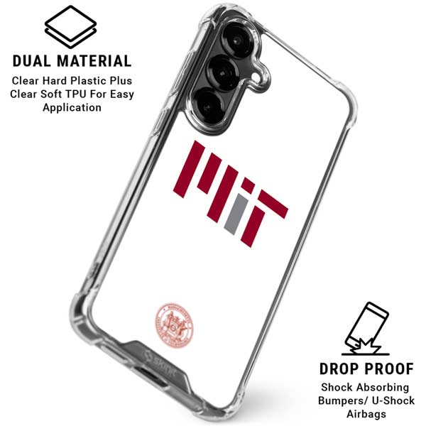 Massachusetts Institute of Technology MIT Seal Galaxy S26 Clear Case