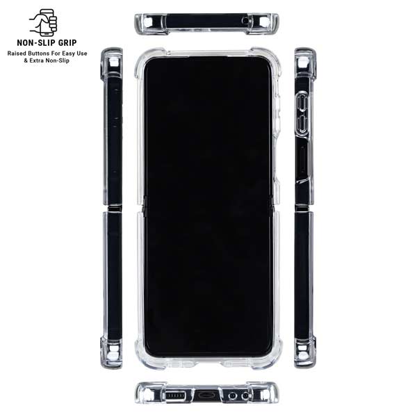 Massachusetts Institute of Technology MIT Seal Galaxy Z Flip7 Clear Case
