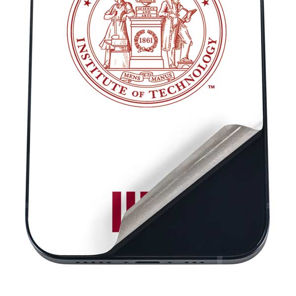 Massachusetts Institute of Technology MIT White Logo iPhone 17 Pro Skin