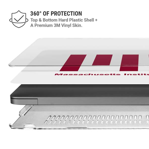 Massachusetts Institute of Technology MIT White Logo MacBook Pro 14in (2021-24) Case plus Skin