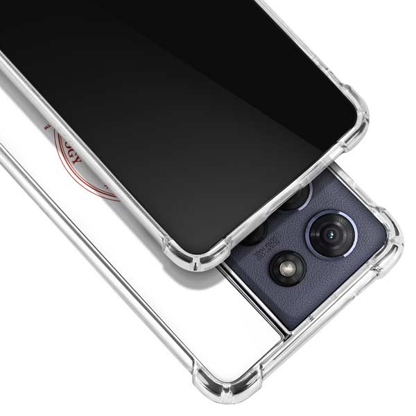 Massachusetts Institute of Technology MIT White Logo Moto G 5G (2025) Clear Case