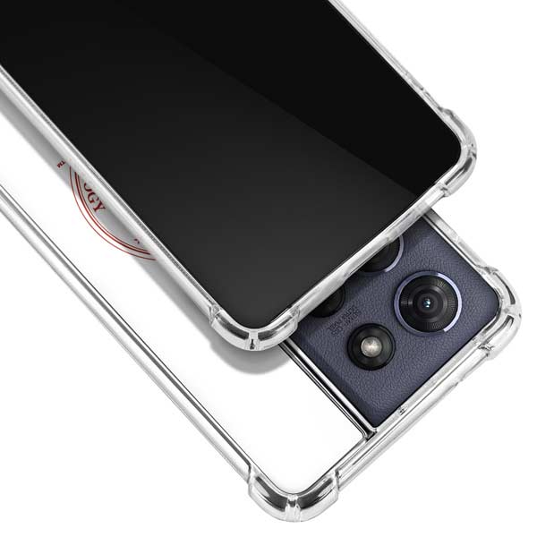 Massachusetts Institute of Technology MIT White Logo Moto G Power 5G (2025) Clear Case