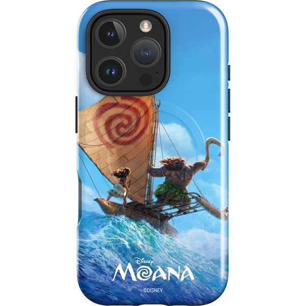Disney Princess Moana Movie Poster iPhone 16 Pro Magsafe Impact Case
