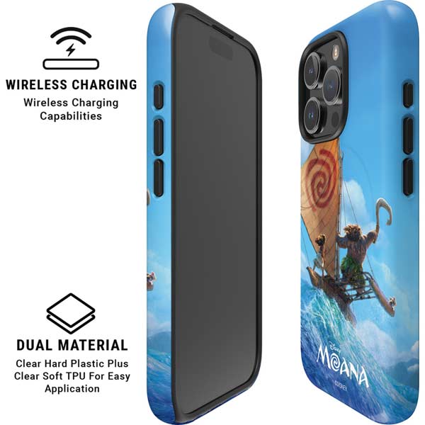 Disney Princess Moana Movie Poster iPhone 16 Pro Magsafe Impact Case